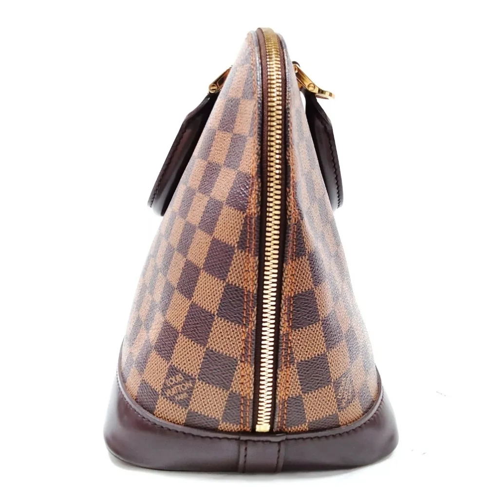 Louis Vuitton Alma Pm Damier Ebene Leather/Canvas Handbag - Picture 5 of 16